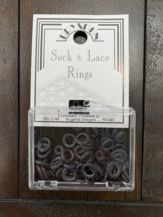 Sock & Lace Ring Stitch Markers - Bryspun