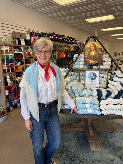 Day & Night at the Louvre by Palmer Yarn Co - 2026 MN Yarn Shop Hop