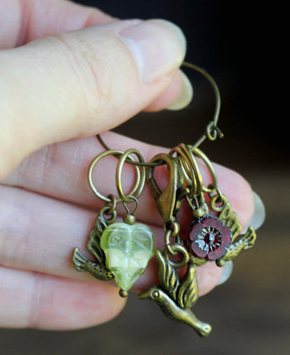 Springtime Bird Stitch Markers