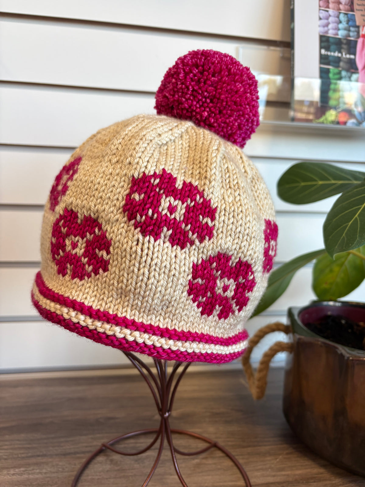 CLASS: Ladderback Jacquard Hat with guest Cori Eichelberger SATURDAY 11/14/26