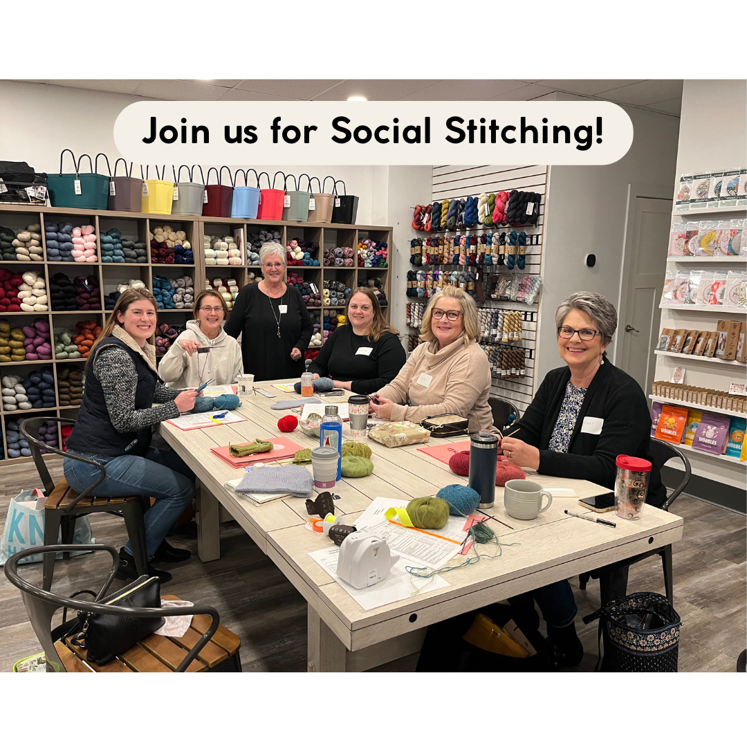 *Social Stitching - WEDNESDAY 1/22 12:00-2:00 pm