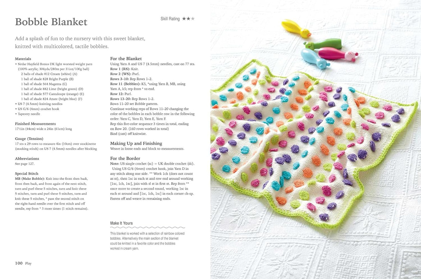 Knitted Baby Blankets: 35 Patterns to Make: Beautiful Covers, Cute Comforters, Fun Playmats, and More