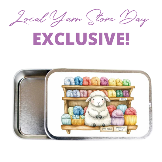 2025 LYS Day Exclusive Stitch Marker Storage Tin