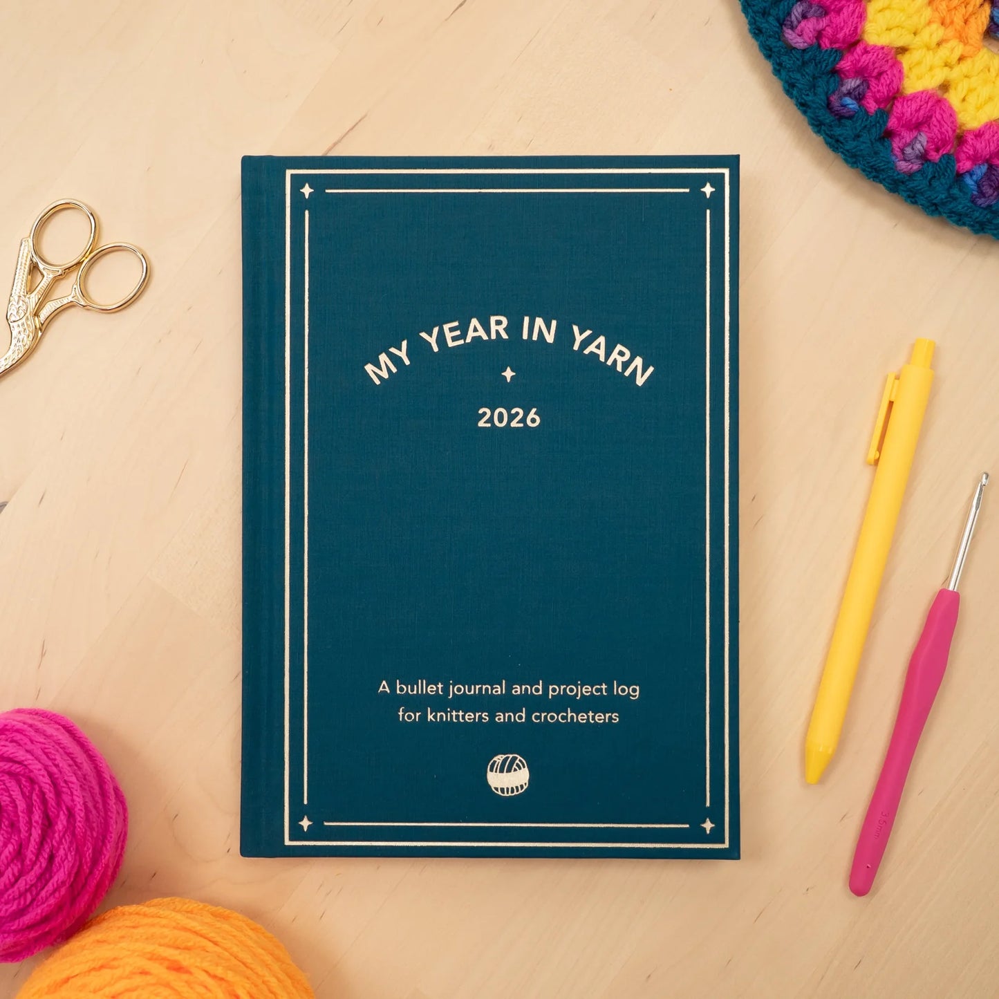 My Year in Yarn 2026 - A Journal + Project Log by Summer Day Crochet