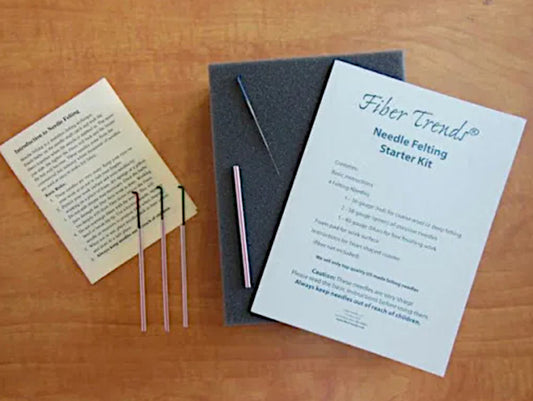 Fiber Trends Needle Felting Starter Kit