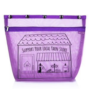 della Q Oh Snap Project Bag - Support Your Local Yarn Store