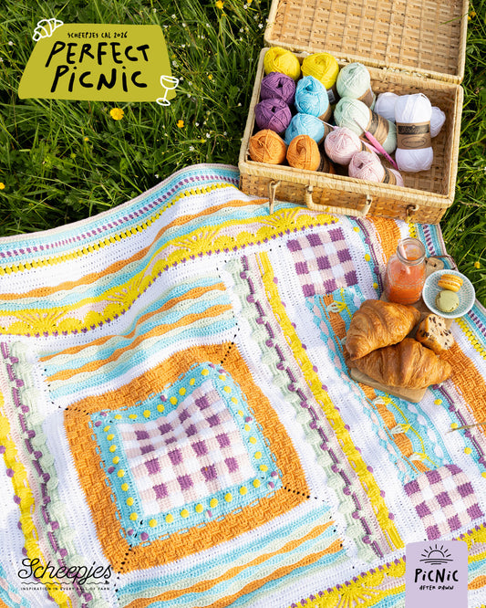 *PRE-ORDER* Perfect Picnic CAL Kit: Cotton Create - Scheepjes