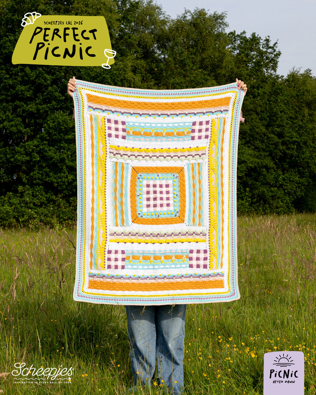 *PRE-ORDER* Perfect Picnic CAL Kit: Cotton Create - Scheepjes