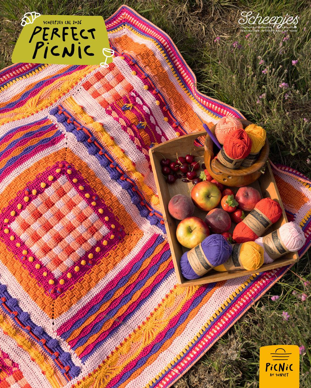 *PRE-ORDER* Perfect Picnic CAL Kit: Cotton Create - Scheepjes