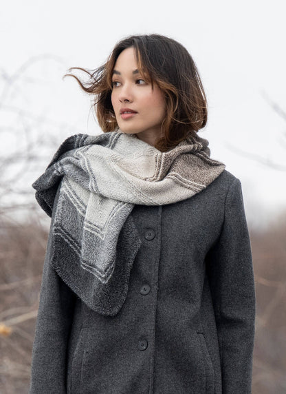 Ingalls Wrap Kit - Baby Alpaca Blue Sky Fibers