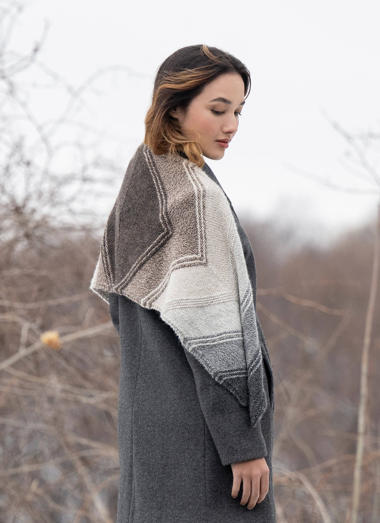 Ingalls Wrap Kit - Baby Alpaca Blue Sky Fibers