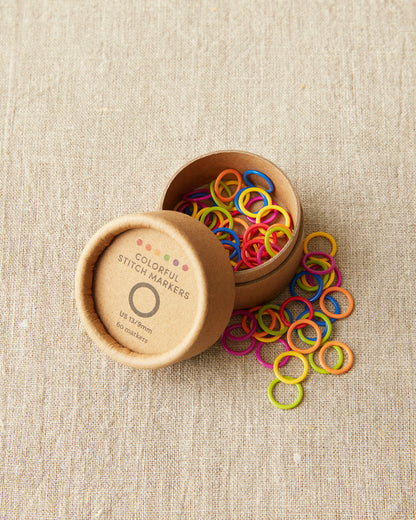 Cocoknits Ring Stitch Markers - Colorful