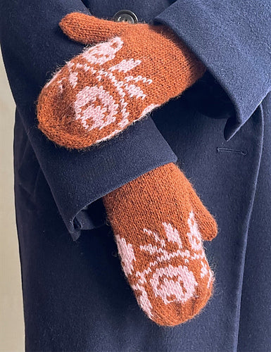 CLASS: Advanced Beginner Colorwork - Rosie Mittens SATURDAYS 10:00-NOON 3/7 & 3/21