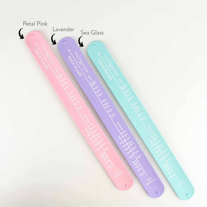 Sock Ruler - Sock Sizing Bracelet Ruler