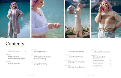 Sweater Success: From Cast-on to Closet, Learn to Fearlessly Knit Pullovers & Cardigans