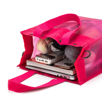 della Q Maker's Tall Mesh Tote