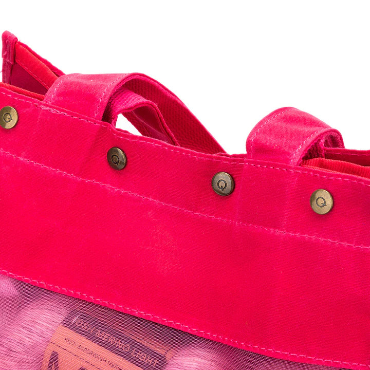 della Q Maker's Tall Mesh Tote