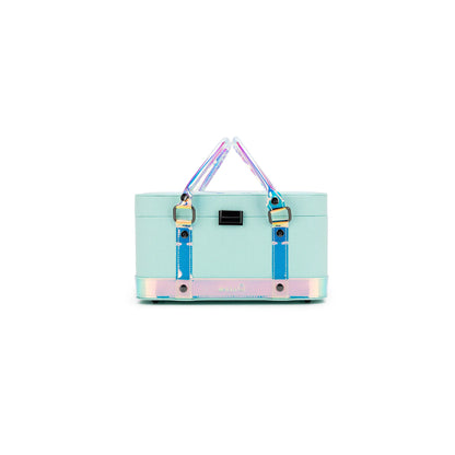 Vinyl Train Case - Della Q GLOW Collection