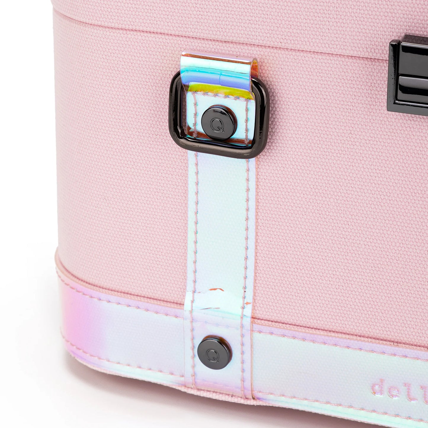 Vinyl Train Case - Della Q GLOW Collection