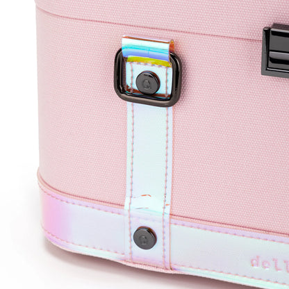 Vinyl Train Case - Della Q GLOW Collection