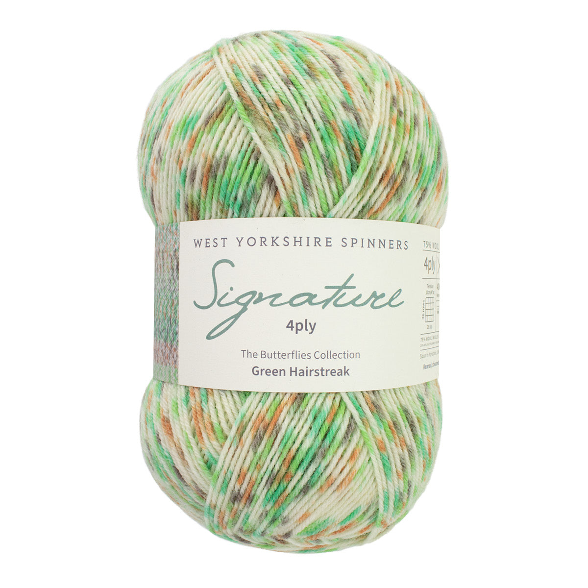 West Yorkshire Spinners Signature - Butterflies 4ply Sock Yarn