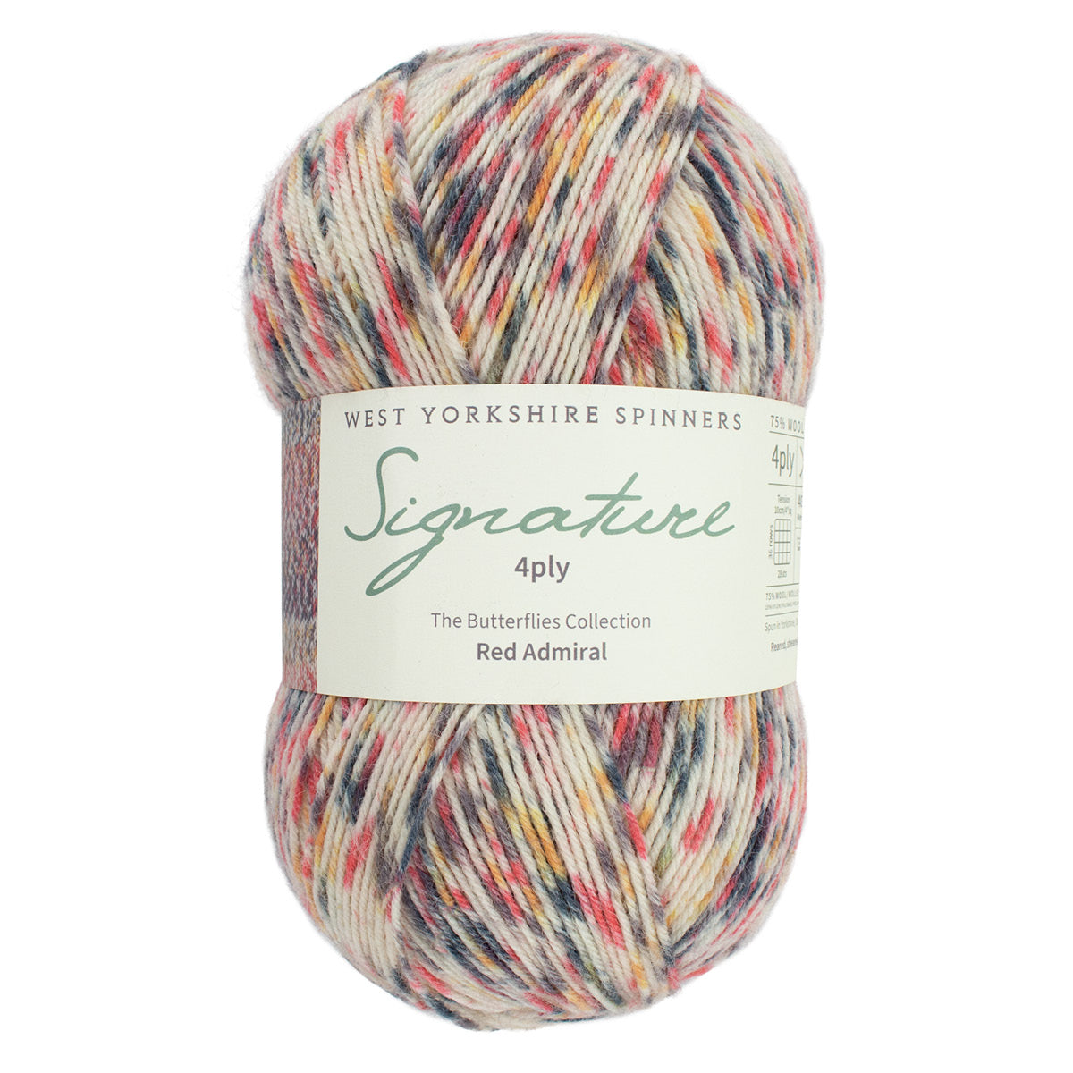 West Yorkshire Spinners Signature - Butterflies 4ply Sock Yarn