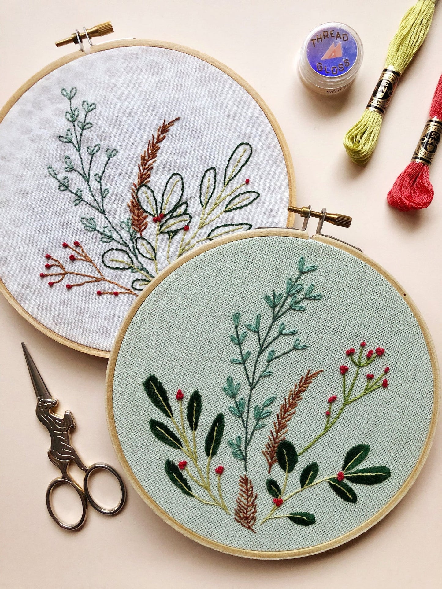 MCreativeJ Peel Stick & Stitch Embroidery Patterns