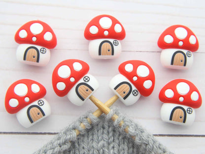Mushroom House | Stitch Stoppers