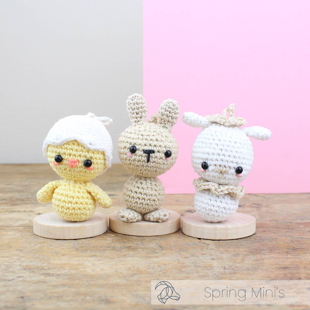 Mini Bunny DIY Crochet Kit