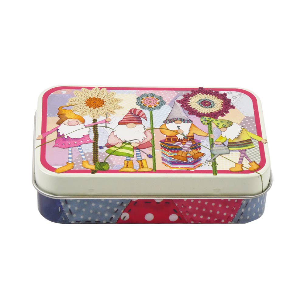 Crafting Gnomes Mini Rectangular Tin