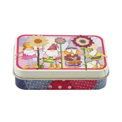 Crafting Gnomes Mini Rectangular Tin