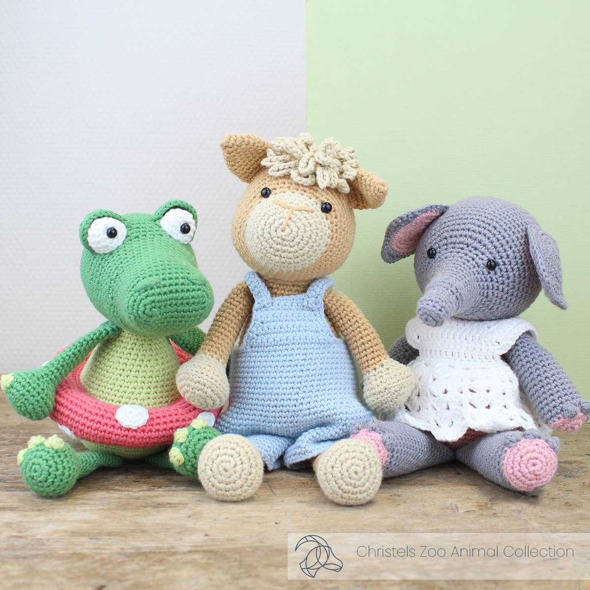 Klaas Crocodile - DIY Crochet Kit