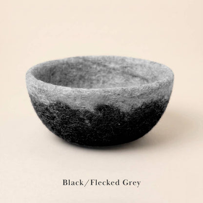 Felt Bowl - Small Ombre | Wool Yarn Bowl | Fibres of Life