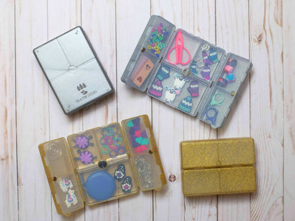 Silver *Glitter* Notion Nooks | The Ultimate On The Go Organizer