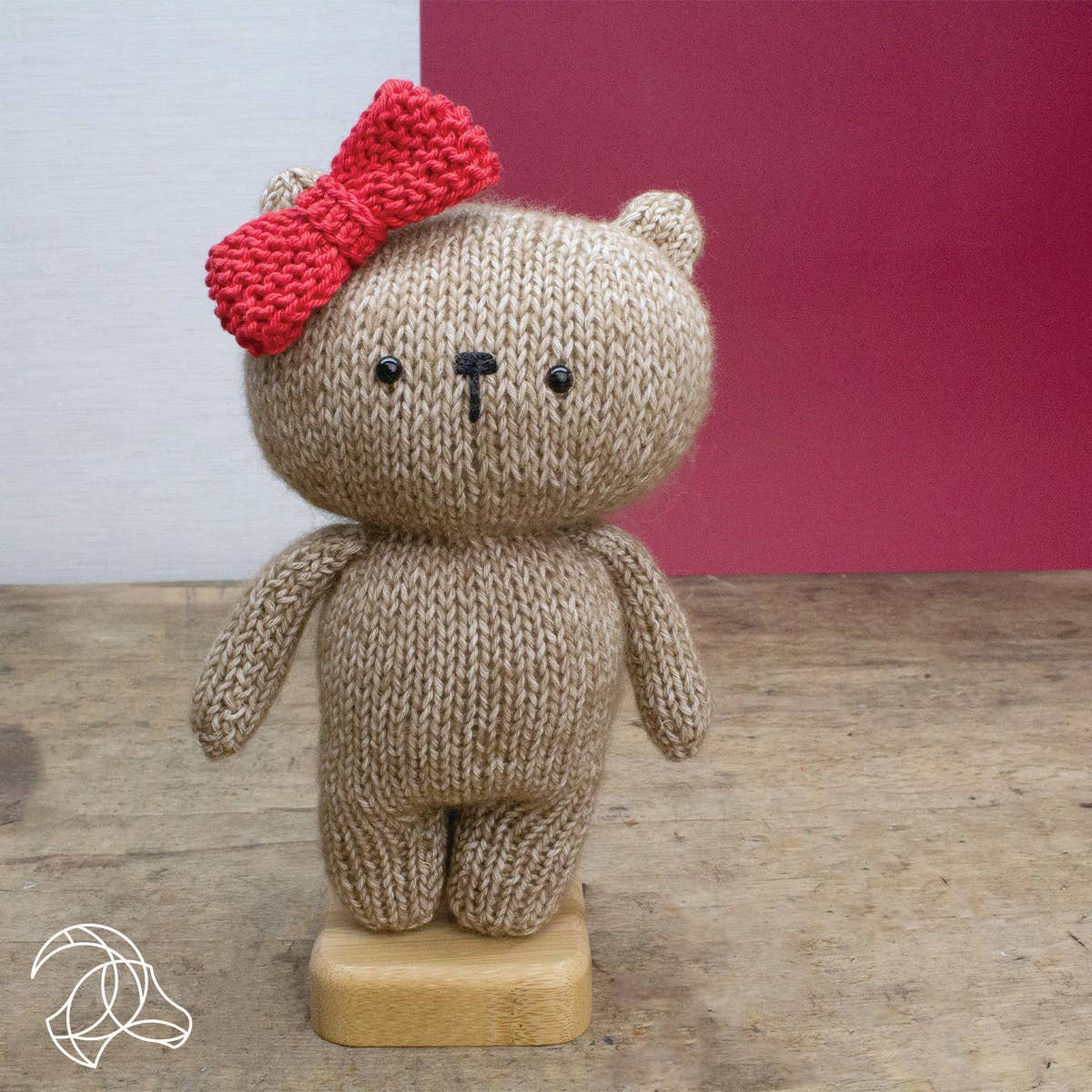 Nöel Bear - DIY Knitting Kit