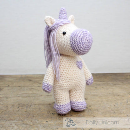 Dolly Unicorn - DIY Crochet Kit