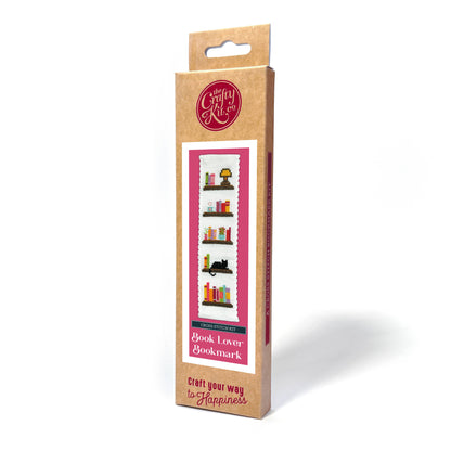 Book Lover Bookmark Kit Cross Stitch