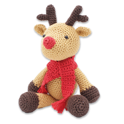 Rudolf Reindeer - DIY Crochet Kit