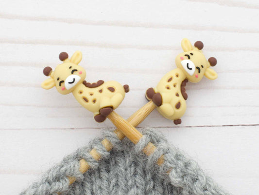 Giraffe | Stitch Stoppers Point Protectors Knitting