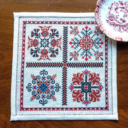 Balkan Quartet Cross stitch kit