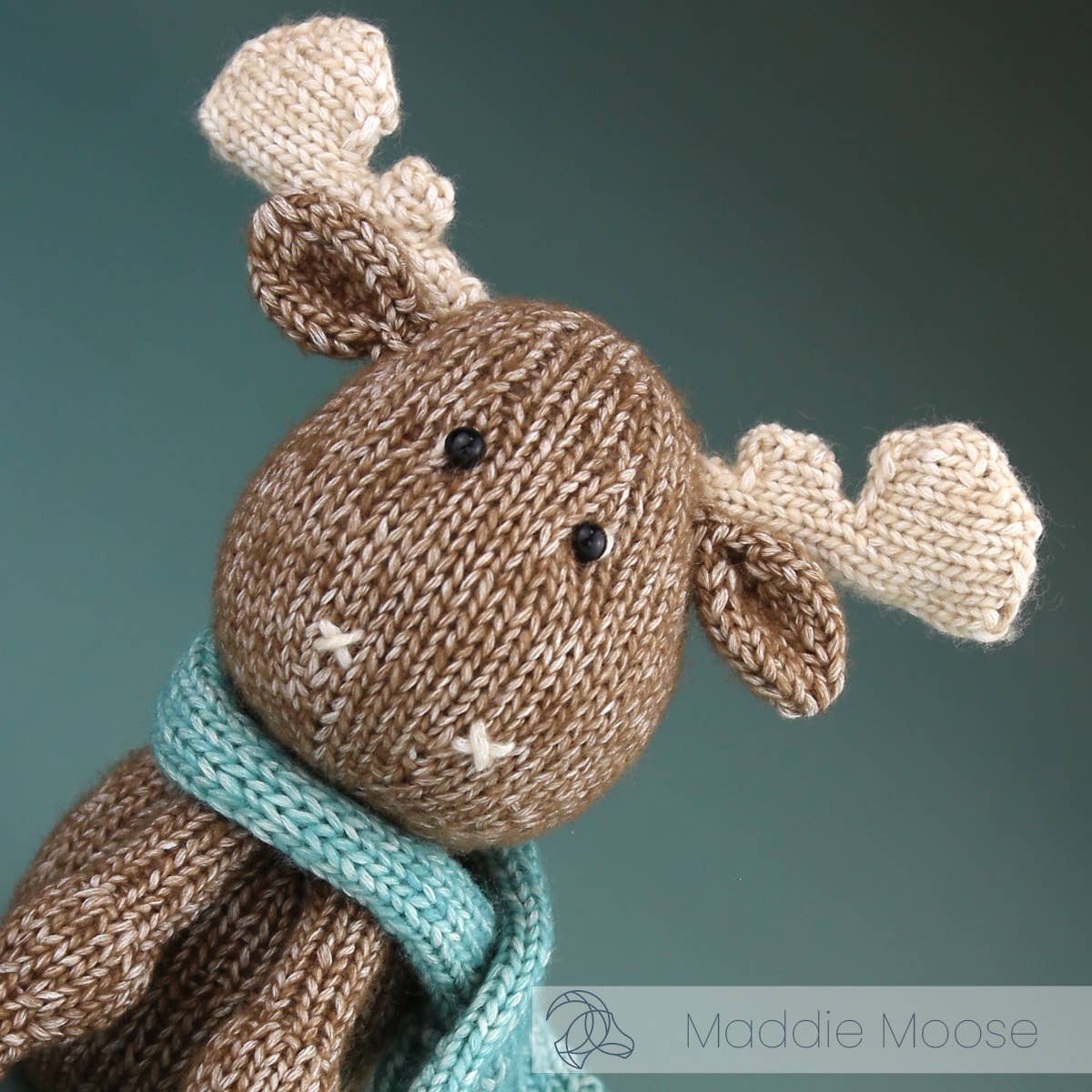 Maddie Moose - DIY Knitting Kit