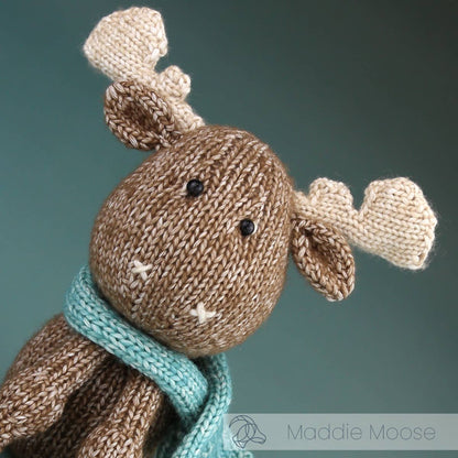 Maddie Moose - DIY Knitting Kit