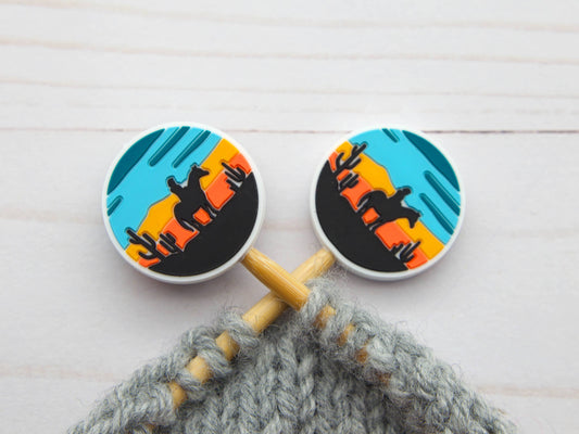 Desert Sunset | Stitch Stoppers Knitting Notions