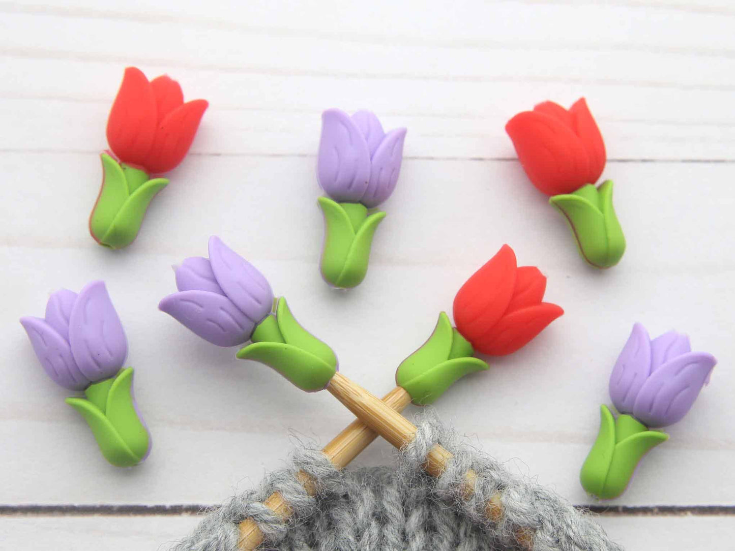 Colorful Tulips | Stitch Stoppers