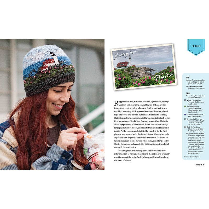 Knitting the USA - 50 Beanies From 50 States (NEW!)