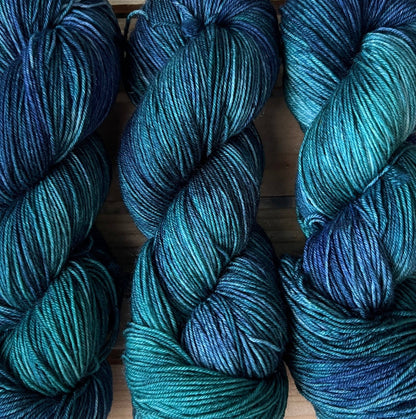 Jewels of Lake Superior Hand Dyed Yarn: Fingering