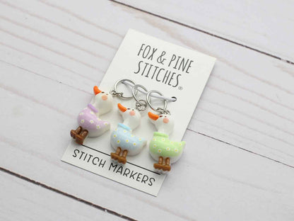 Porch Goose | Stitch Markers