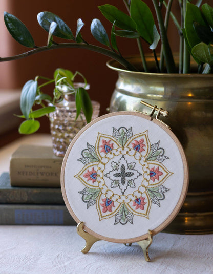 Thessaly Floral Embroidery kit