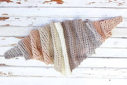 CLASS: Next Steps Crochet - Desert Winds Scarf SATURDAY 10/10/26 1:00-3:30pm