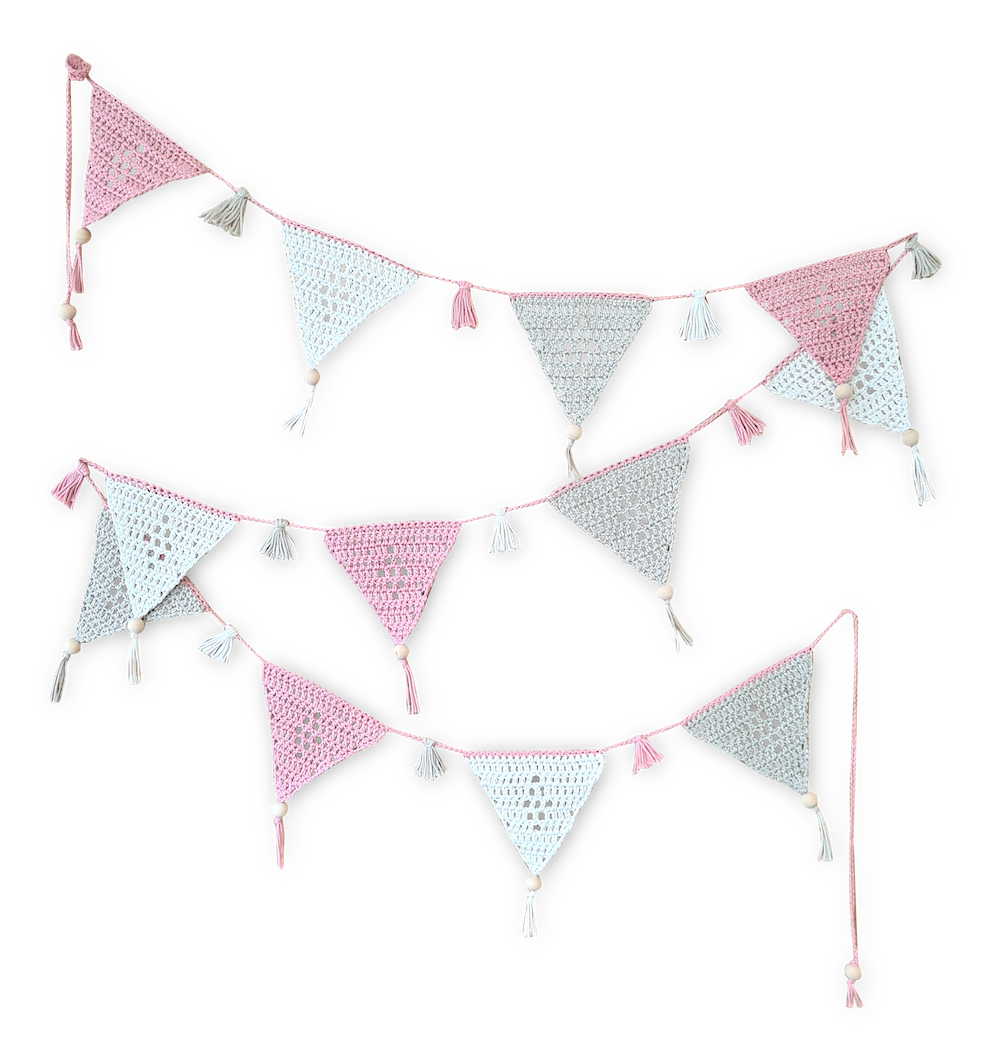 Bunting Girl DIY Crochet Kit